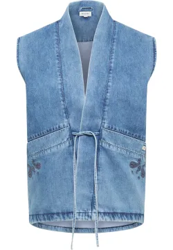 Жилет джинсовый женский MUSTANG Gillian Denim Vest