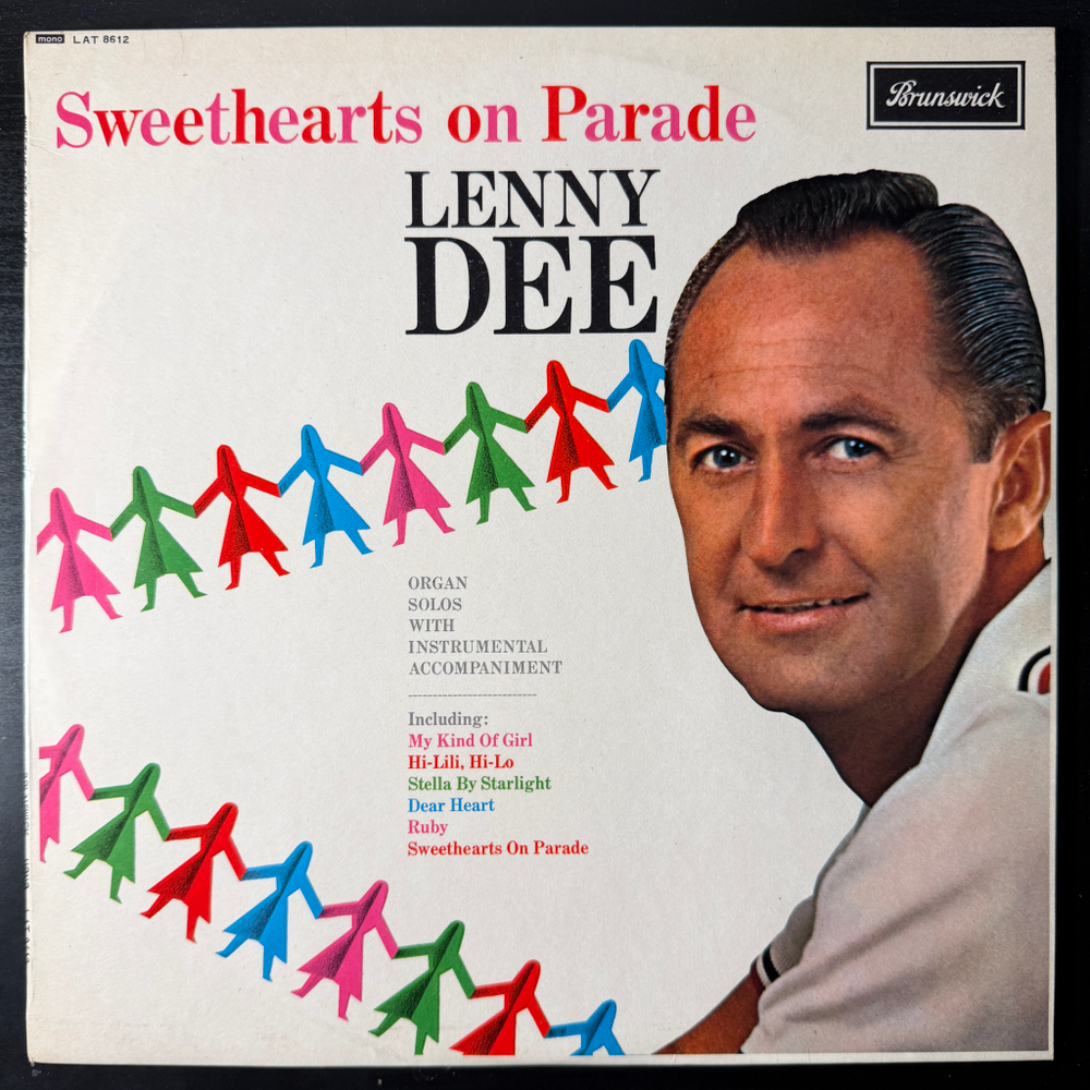 Lenny Dee ‎– Sweethearts On Parade (Англия 1965г.)