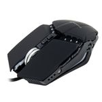 Мышь проводная SONNEN Z5, металл/пластик, 7 кнопок, 800-3200 dpi, RGB-подсветка, черная, 513521