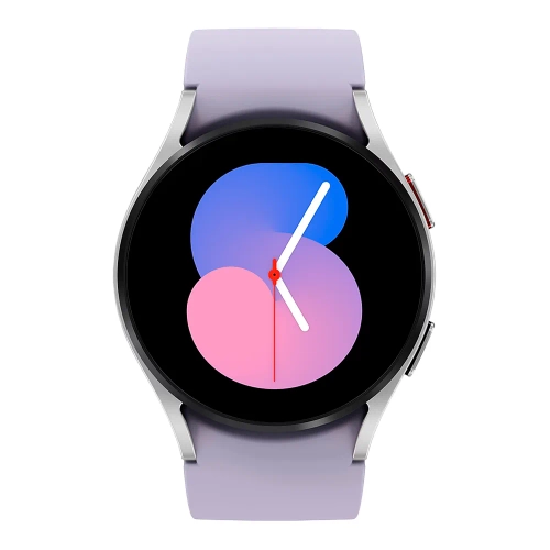 Умные часы Samsung Galaxy Watch 5 40mm Wi-Fi NFC, Silver/Purple (Лавандовый/Серебристый)