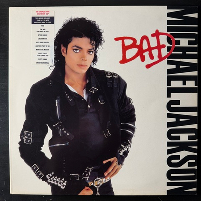 Michael Jackson - Bad (Голландия 1987г.)