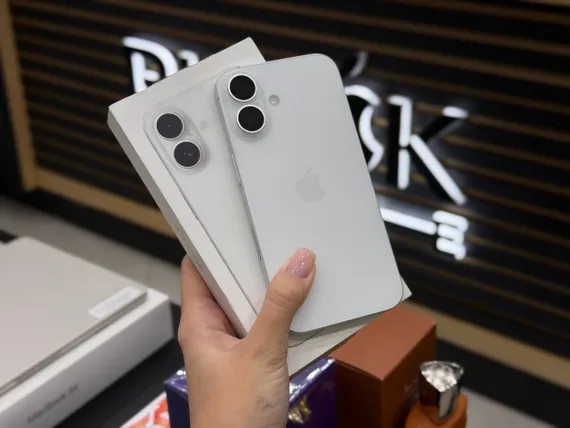 Б/У Телефон Apple 16 128gb White 89% (D0QX9TYC57)