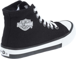 Высокие кеды Flora 4.25" Black Canvas Hi-Top Harley-Davidson