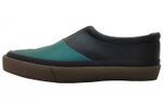 CONP PU Stylish Skateboarding Shoes Unisex Green Purple
