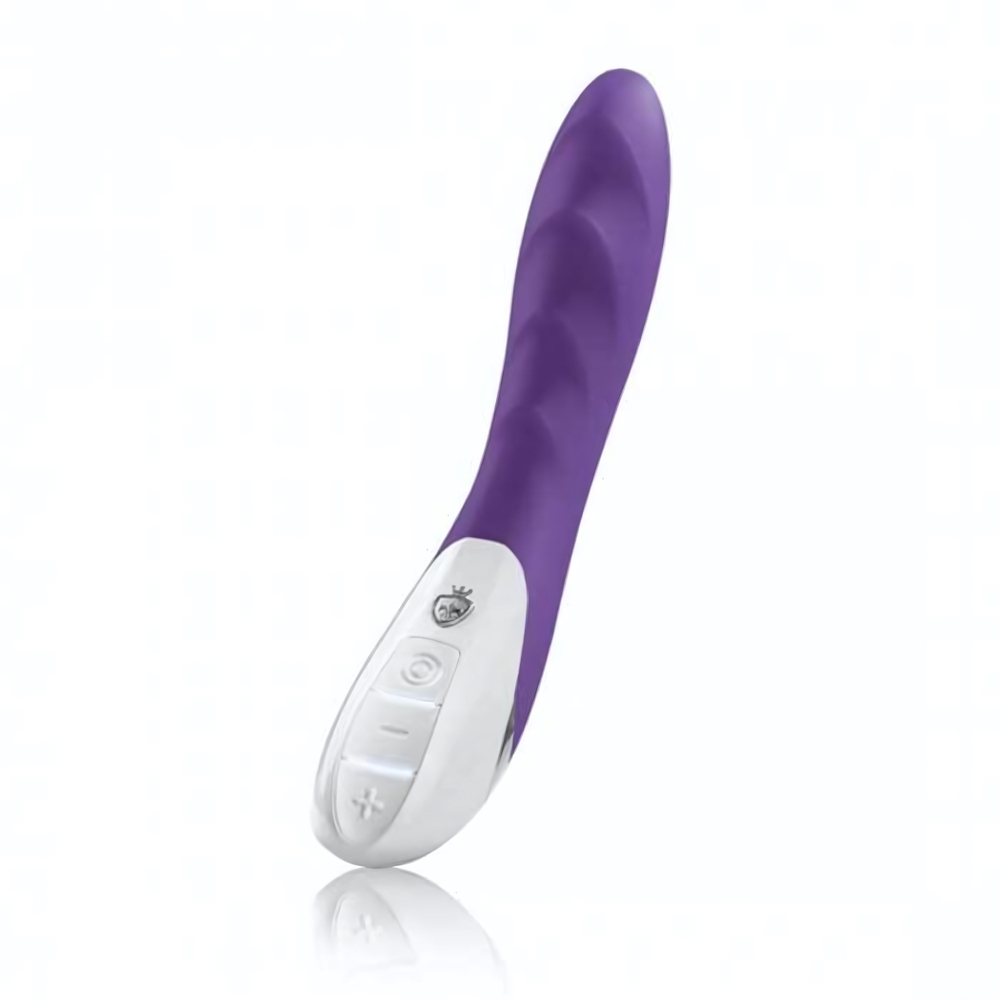 Фиолетовый вибратор Mystim Sassy Simon - 27 см. (Цвет: фиолетовый)