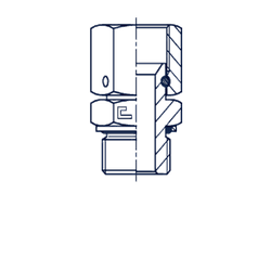 Штуцер FNH JIC 1.5/16" BSP 3/4
