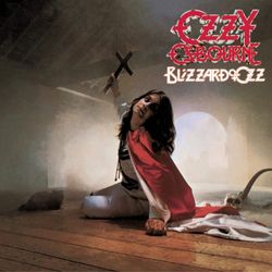 Ozzy Osbourne. Blizzard Of Ozz (LP) (Silver Vinyl/Red Swirls) Серебристо-красный винил. Оззи Осборн