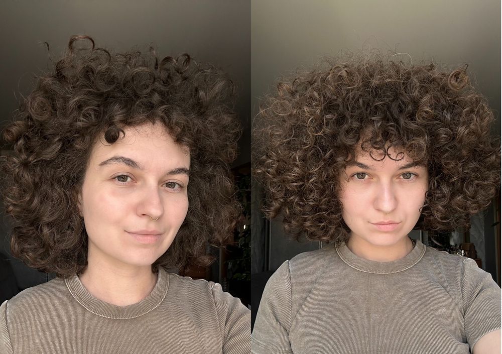 До / после крем спрей Fresh curl, фото 2