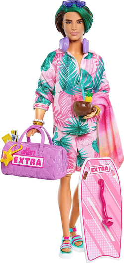 Кукла Барби Кен Extra Fly Пляжный / Barbie Ken