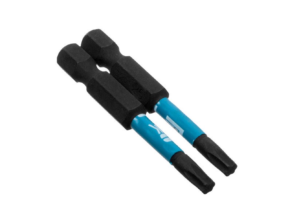 Бита ударная торсионная, TORX25 х 50 мм, S2, блистер, 2 шт., 33-8-005