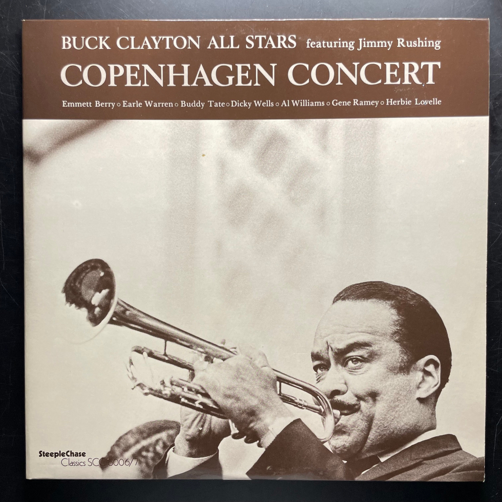 Buck Clayton All Stars Featuring Jimmy Rushing ‎– Copenhagen Concert 2LP (Дания 1979г.)