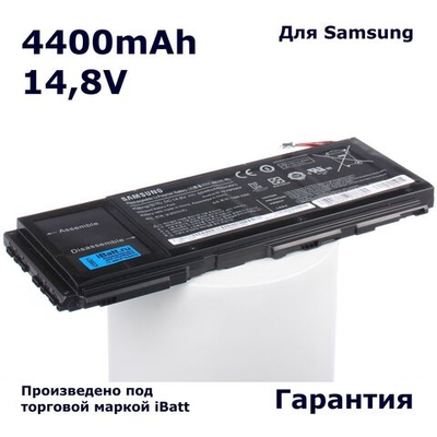 Аккумулятор iBatt 4400mAh, для AA-PBPN8NP