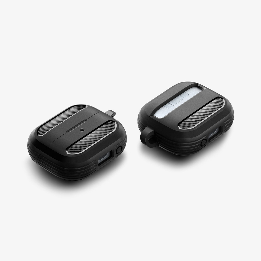 Чехол Spigen RUGGED ARMOR SAMSUNG GALAXY BUDS 3 / 3 FE / 3 PRO MATTE BLACK