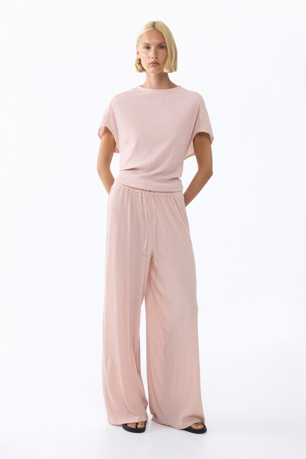 Топ из ткани кринкл - H&M