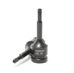 Головка-бита SPLINE глубокая ударная1/2'', M8 с отверстием Forsage F-24807808T