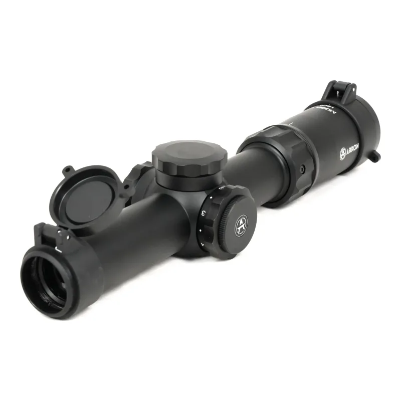 Оптический прицел ARKON Model C 1-6x24 MC3-CDL - ракурс 3/4 с маховиками поправок