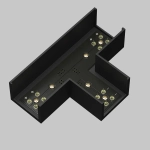 Коннектор питания Т-образный Elasity, TRA160CT-11B. TM Maytoni