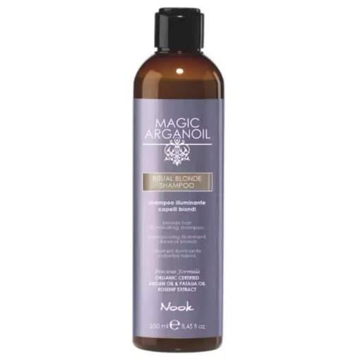 Nook Шампунь "Сияющий блонд для блондированных волос - Blond Hair Illuminating Shampoo
