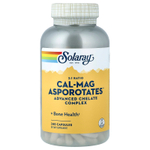 Solaray, Cal-Mag Asporotates™, 2:1, 240 капсул