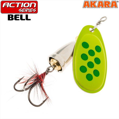 Блесна вращающаяся Akara Action Series Bell 4 10 гр. 1/3 oz. A38