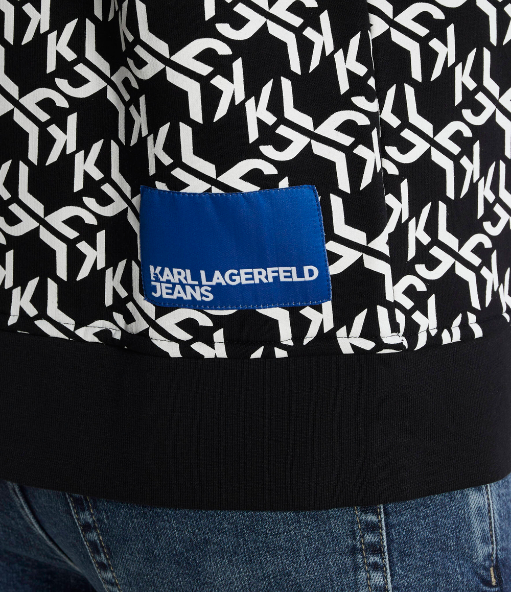 Худи Karl Lagerfeld Jeans - черный(240D1810)