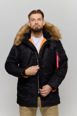 Аляска Slim Fit N3B Parka (иск, мех), Alpha Industries