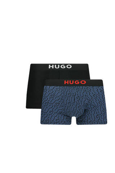 Трусики-боксеры 2шт. BROTHER PACK Hugo Bodywear - черный(50491758)