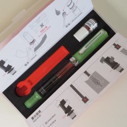 Ручка перьевая TWSBI ECO Glow зеленая с пером F (M2532300) 4