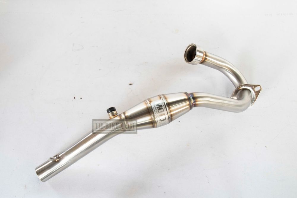 Full Exhaust System for Honda CRF250L-M-Rally (2012-2020). Made in Thailand. MOTO-X Twin Carbon