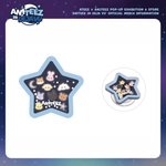 Акриловый шейкер-магнитный держатель для телефона ATEEZ ANITEEZ «IN DEJA VU» — ACRYLIC SHAKER MAGNETIC SMART TOK