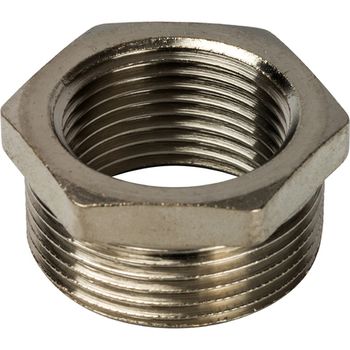 Футорка никелированная       1 1/2"X1 1/4"