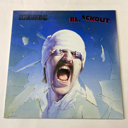Винтажная виниловая пластинка LP Scorpions Blackout (Япония 1982) (Без Оби)