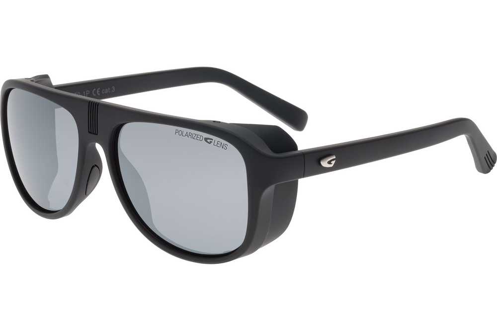 Спортивные очки GOG Fitz Roy / Matt Black / Polarized Silver Lens