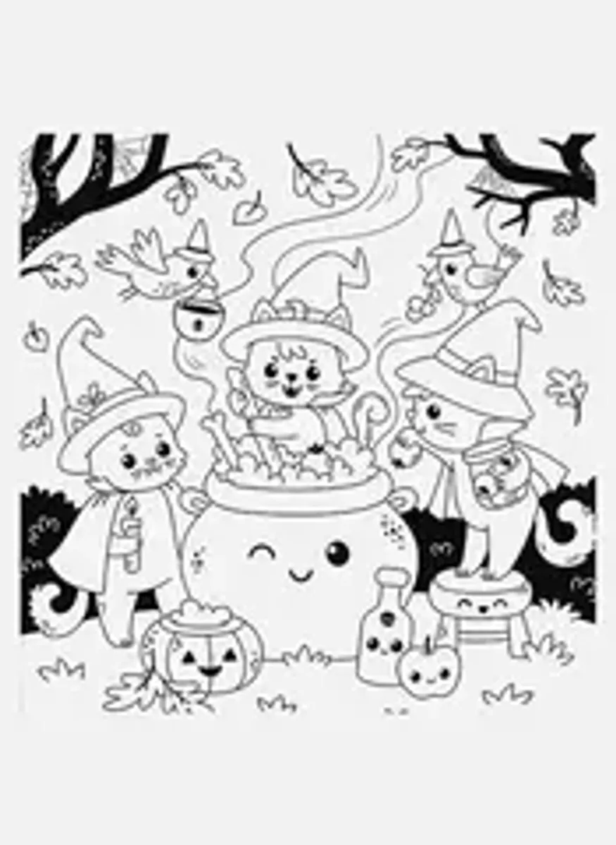 Милые и Страшные. Я раскрашиваю KAWAii