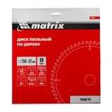 Пильный диск по дереву, 250 х 32 мм, 60 зубьев Matrix Professional — фото 5