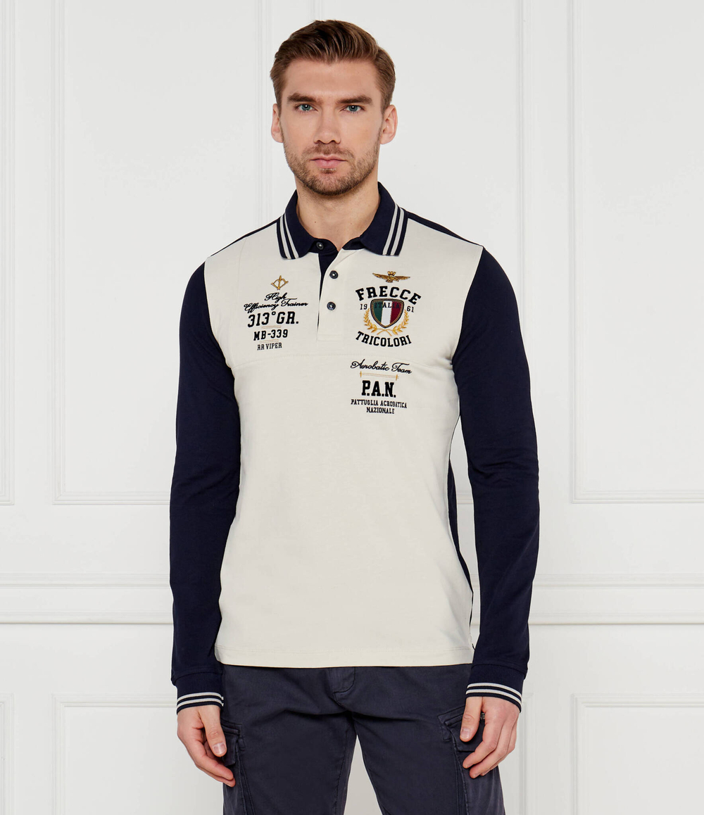 Поло Aeronautica Militare - экрю(PO1828P310)