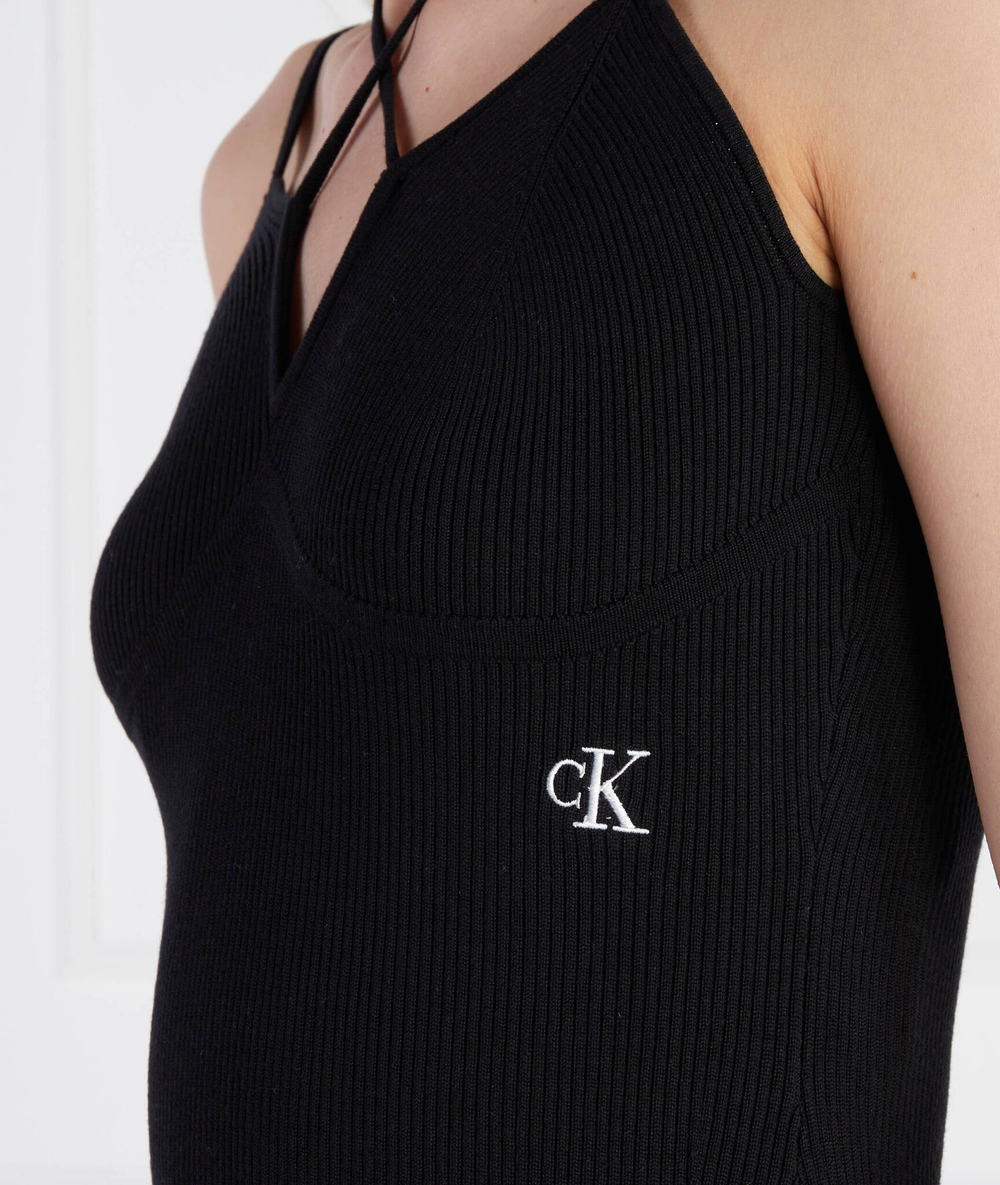 Платье dzianinowa CALVIN KLEIN JEANS - черный(J20J221156)