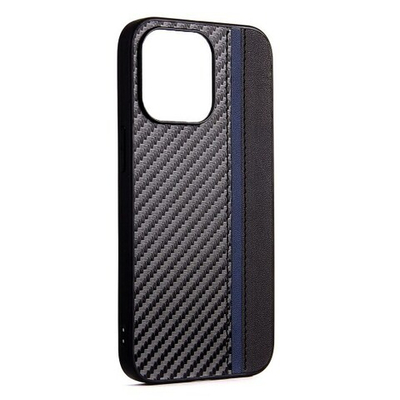 Чехол для iPhone 13 Pro, карбоновый , 012465 Синий