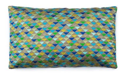 Подушка COCTAIL EMERAUDE подушка декоративная Blanc des Vosges 45x45 Разноцветный
