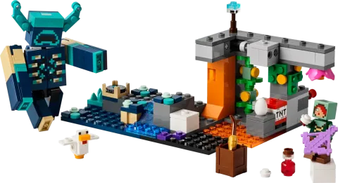 Конструктор LEGO Minecraft 21274 Встреча с начальником тюрьмы