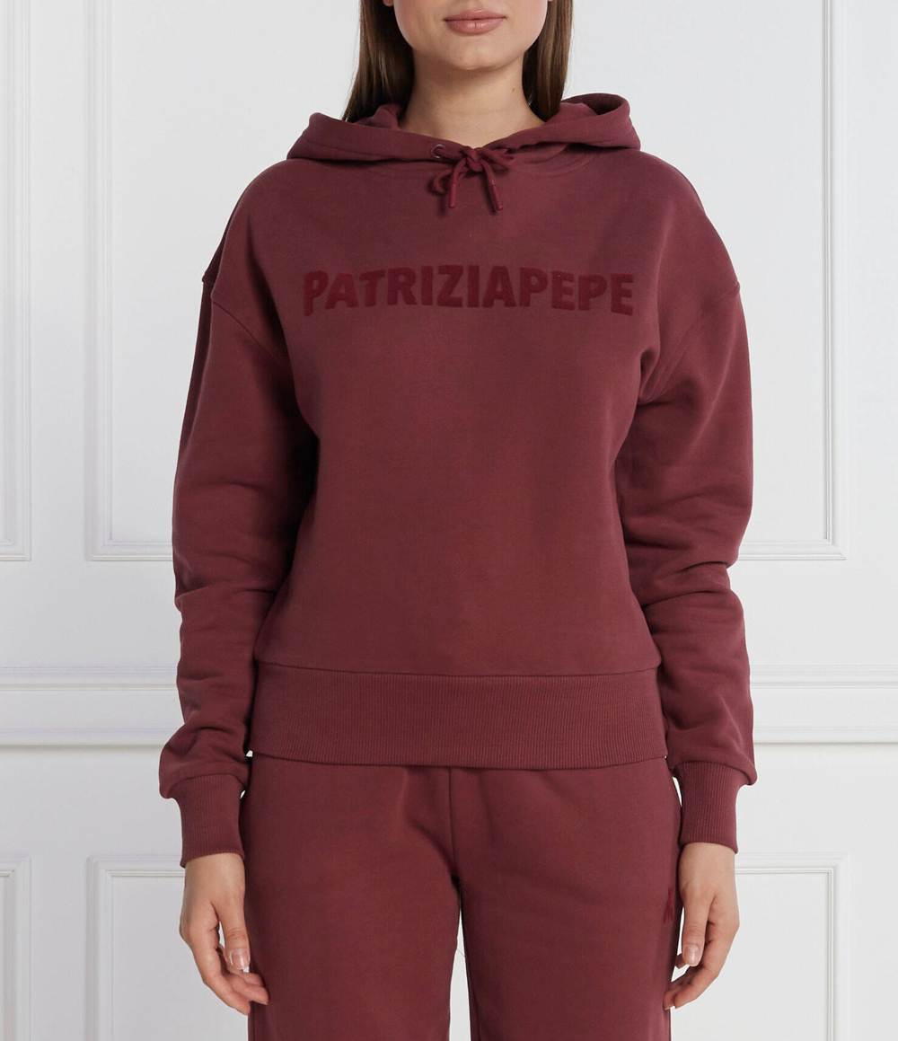 Худи Patrizia Pepe - бордовый(2M4343 J079)