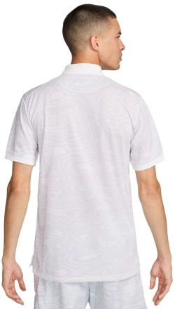 Теннисное поло Nike Dri-Fit Heritage Printed - white/white