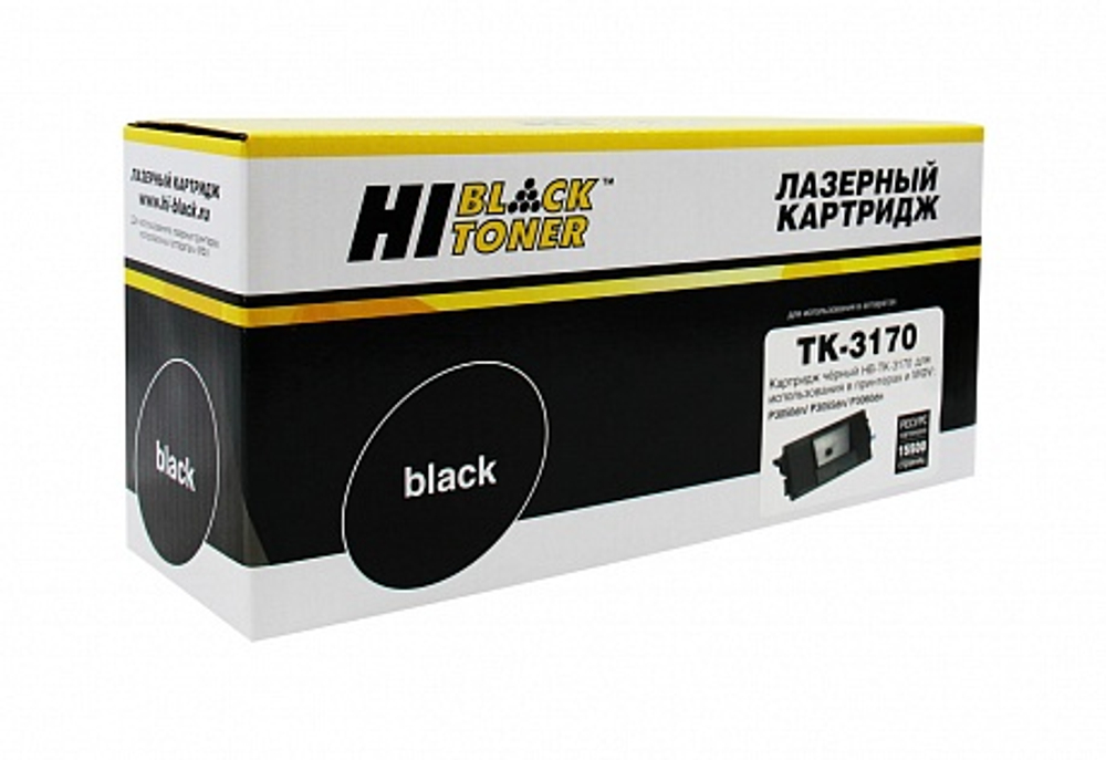 TK-3170 Тонер-картридж с чипом (Hi-Black)