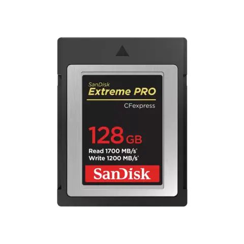 Карта памяти SanDisk Extreme Pro CFexpress Type B 128 ГБ, до 1700/1200 МБ/с (SDCFE-128G-GN4NN)