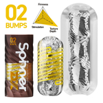 Мастурбатор 13см Tenga Spinner DX 02 Bumps Masturbator SPD-002