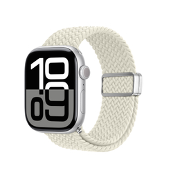 Эластичный ремешок серого цвета (Starlight) для смарт часов Apple Watch размером 38, 40, 41 и 42MM, серия Mixture Ultra Series от Dux Ducis