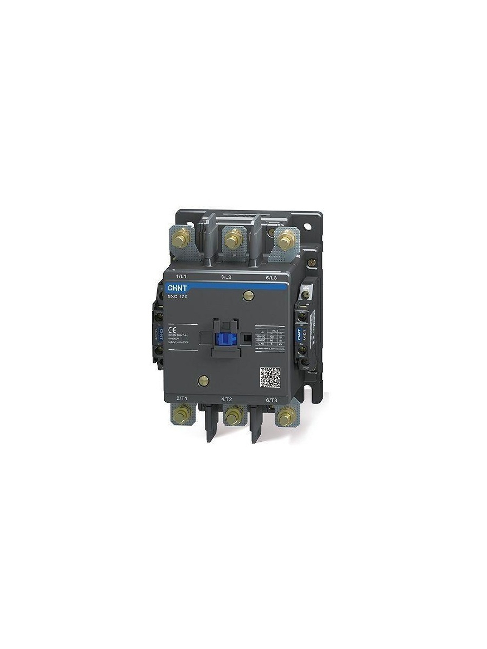 Контактор NXC-120 120А кат. 220В AC 2НО+2НЗ AC-3 (R) CHINT 836511