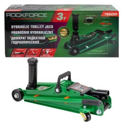 Домкрат подкатной гидравлический 3т RockFORCE RF-T82253