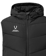 Жилет утепленный c капюшоном JÖGEL ESSENTIAL PerFormPROOF Padded Hooded Vest, черный, детский