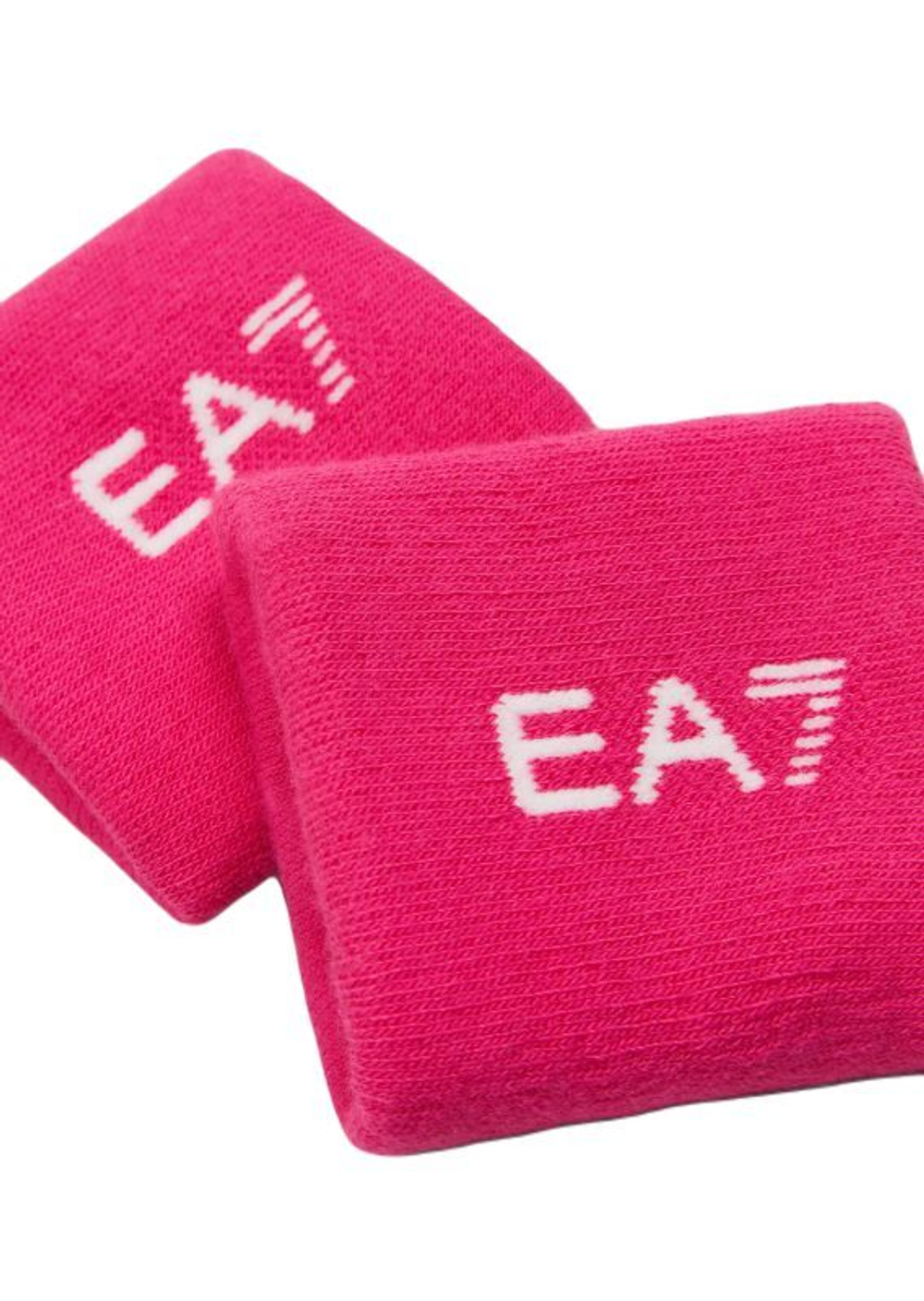 Напульсник теннисный EA7 Tennis Pro Wristband - fuxia/white